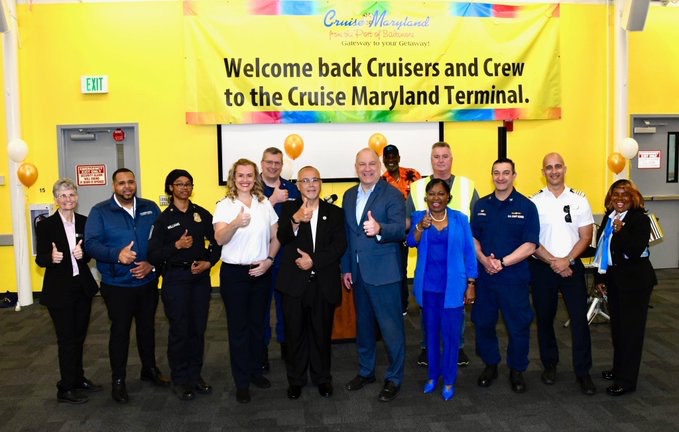 The First Cruise Ship Departs from Baltimore Port Since Francis Scott Key Bridge Collapse